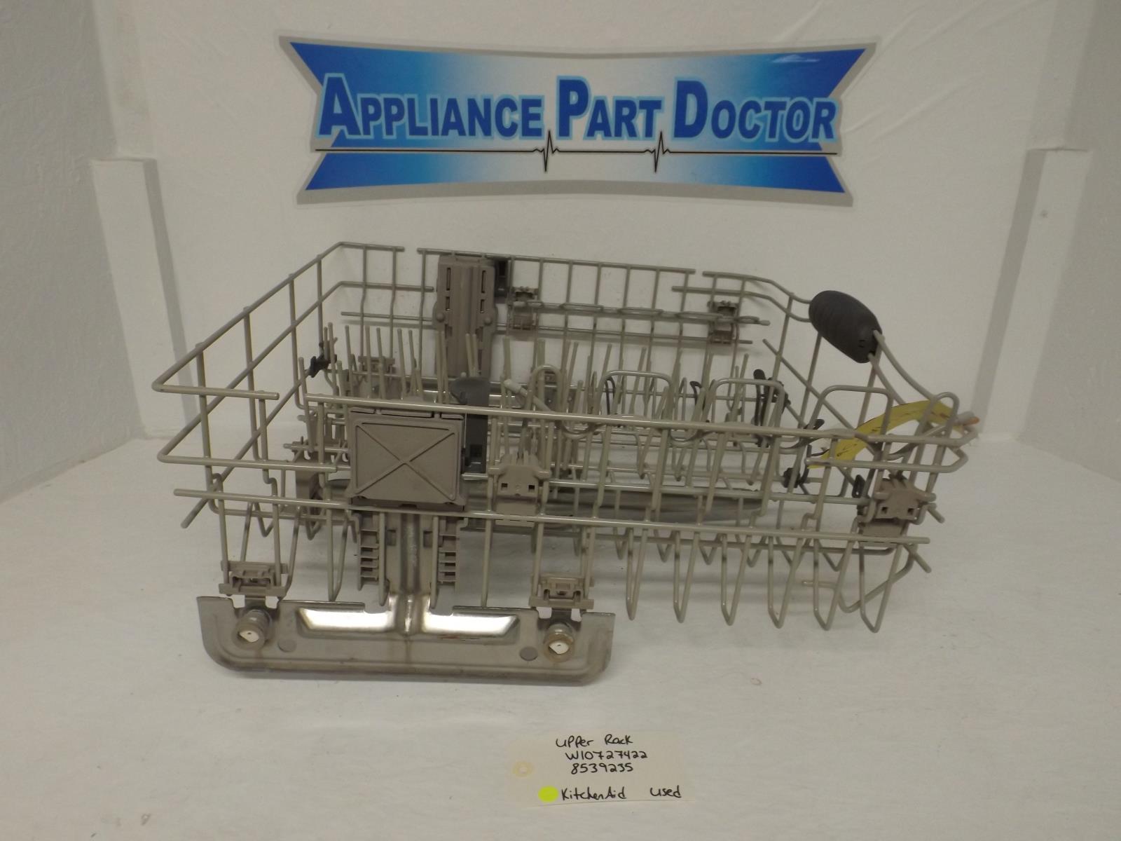 KitchenAid Dishwasher W10727422 8539235 Upper Rack Used KitchenAid Dishwasher W10727422 8539235 Upper Rack Used